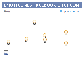 Como poner una Carita ampolleta en Facebook