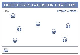 Como poner una Carita audifonos en Facebook