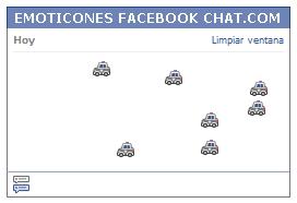 Como poner una Carita auto de policia en Facebook