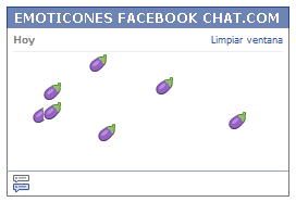 Como poner una Carita berenjena en Facebook