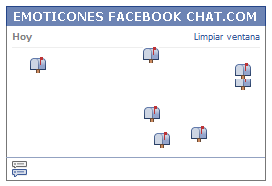 Como poner una Carita buzon abierto en Facebook