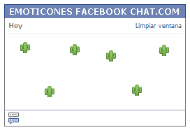 Como poner una Carita cactus en Facebook