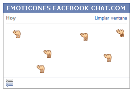 Como poner una Carita camello en Facebook