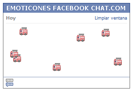 Como poner una Carita carro de bomberos en Facebook