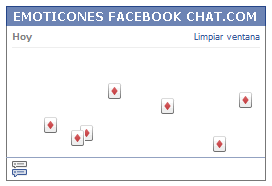 Como poner una Carita carta de diamante en Facebook