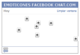 Como poner una Carita carta de pica en Facebook