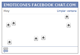 Como poner una Carita carta de trebol en Facebook