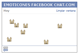 Como poner una Carita castillo en Facebook