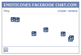 Como poner una Carita cielo de noche en Facebook