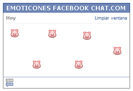 Como poner una Carita cochino en Facebook