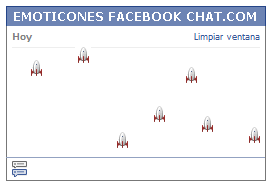 Como poner una Carita cohete en Facebook