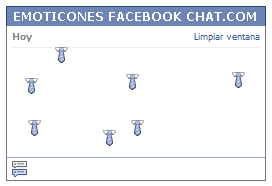 Como poner una Carita corbata en Facebook