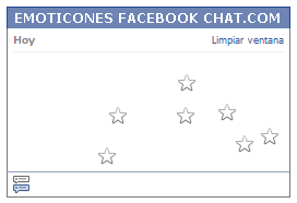 Como poner una Carita estrella blanca en Facebook