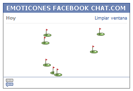 Como poner una Carita golf en Facebook