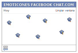 Como poner una Carita graduacion en Facebook