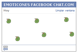 Como poner una Carita gusano en Facebook