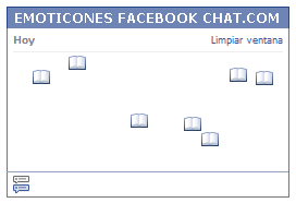 Como poner una Carita libro abierto en Facebook