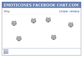 Como poner una Carita lobo en Facebook