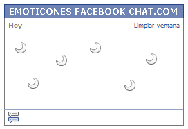 Como poner una Carita luna en Facebook