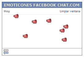 Como poner una Carita megafono en Facebook