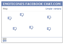 Como poner una Carita no me gusta en Facebook