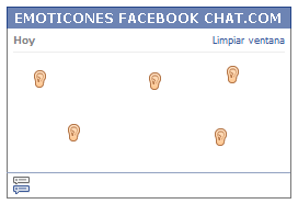 Como poner una Carita oido en Facebook