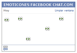 Como poner una Carita ojos verdes en Facebook