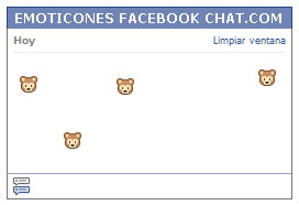 Como poner una Carita osito en Facebook