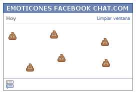 Como poner una Carita poop en Facebook