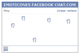 Como poner una Carita puno arriba en Facebook