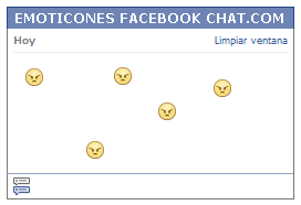 Como poner una Carita rabioso en Facebook