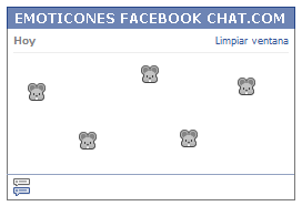 Como poner una Carita ratón en Facebook