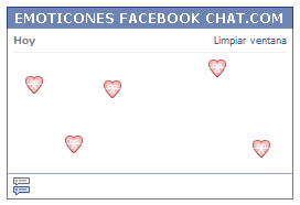 Como poner una Carita regalo corazón en Facebook