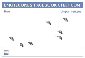 COMO PONER UN EMOTICON REVOLVER EN FACEBOOK