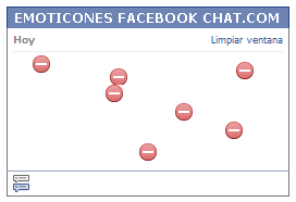 Como poner una Carita signo menos en Facebook