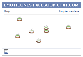 Como poner una Carita sopa caliente en Facebook