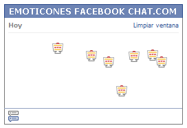 Como poner una Carita trozo de pastel en Facebook