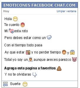 COMO PONER UN EMOTICON BOCA CERRADA EN FACEBOOK