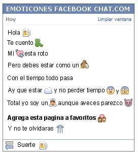 Conversacion con Emoticon cerveza para Facebook