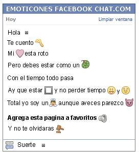 COMO PONER UN EMOTICON TECLA NEGRA EN FACEBOOK