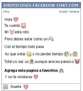 COMO PONER UN EMOTICON TE AMO EN FACEBOOK